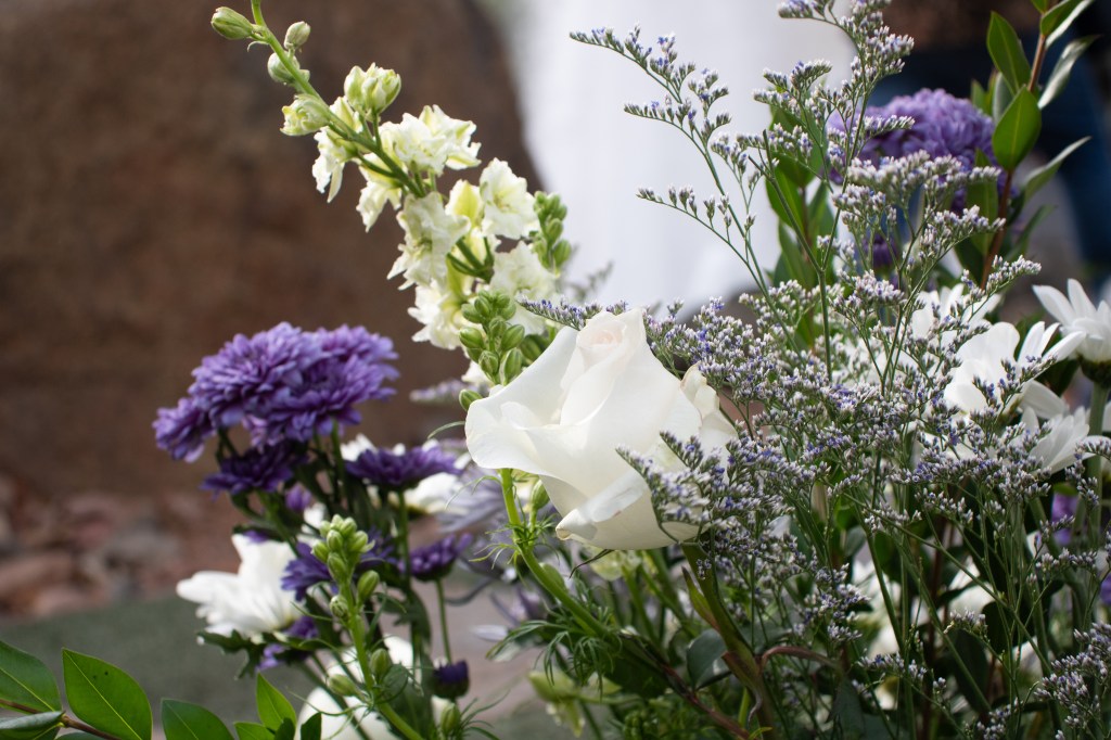 An arrangement of flowers