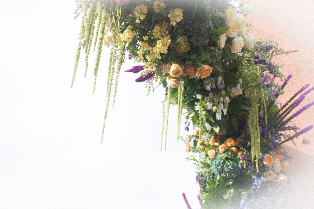 A flower arch